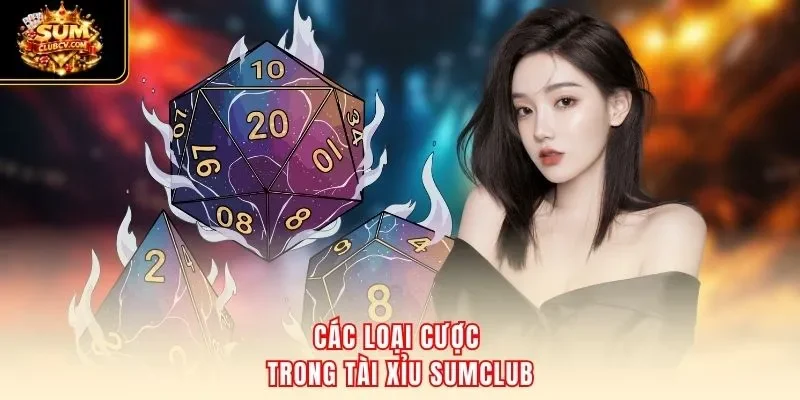 Các loại cược trong tài xỉu SumClub