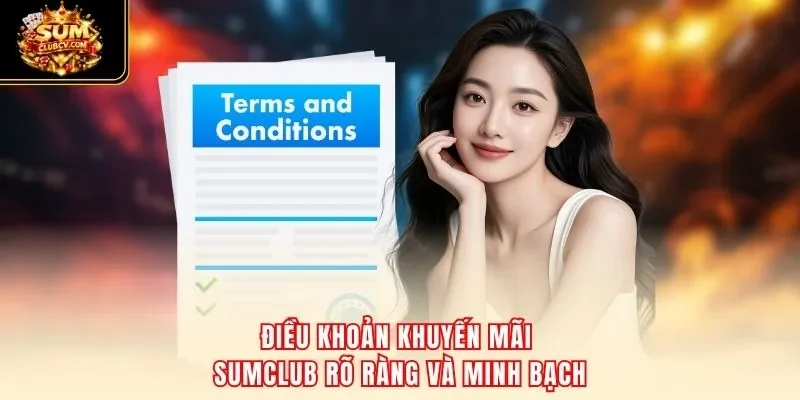 Điều khoản khuyến mãi SumClub rõ ràng và minh bạch