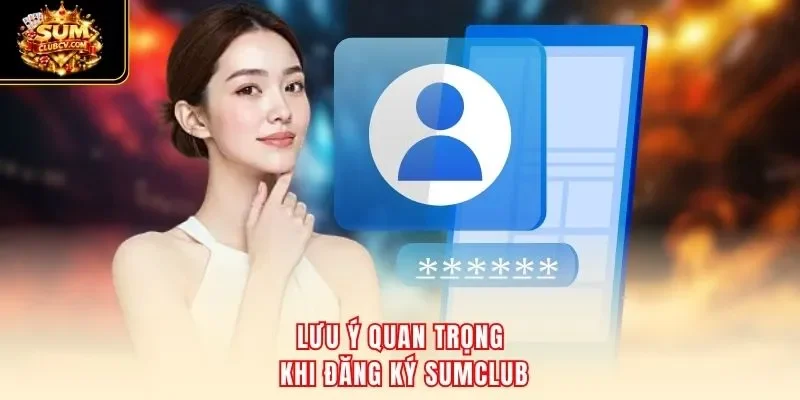 Lưu ý quan trọng khi đăng ký SumClub